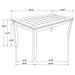 Dalila Dining Table - De Avenue Furniture