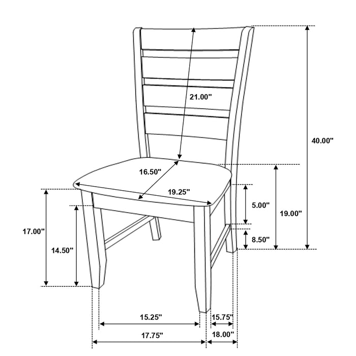 Dalila Dining Side Chair - De Avenue Furniture