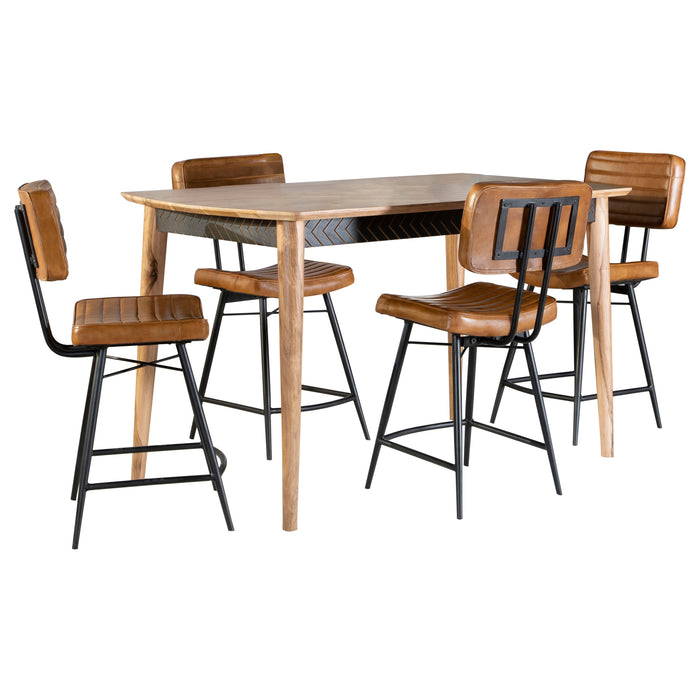 Partridge Counter Height Dining Set - De Avenue Furniture