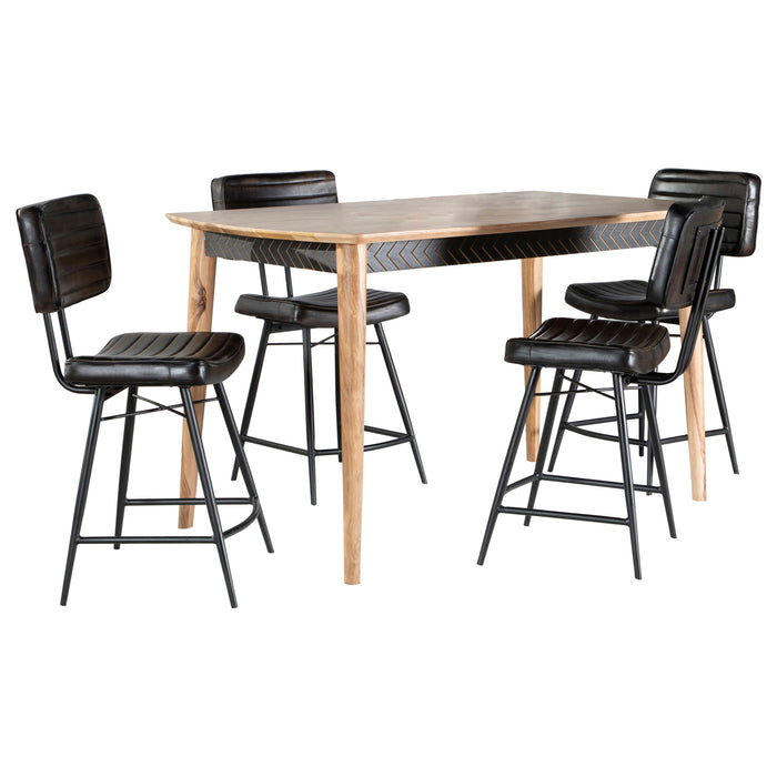 Partridge Counter Height Dining Set - De Avenue Furniture