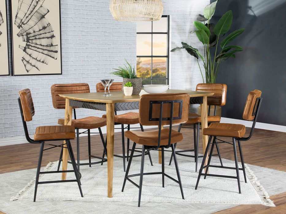 Partridge Counter Height Dining Set - De Avenue Furniture