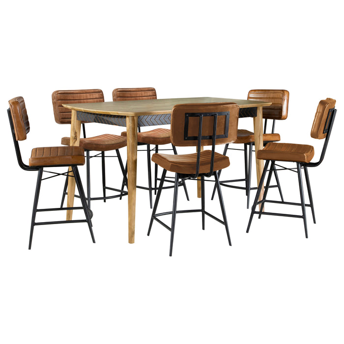 Partridge Counter Height Dining Set - De Avenue Furniture