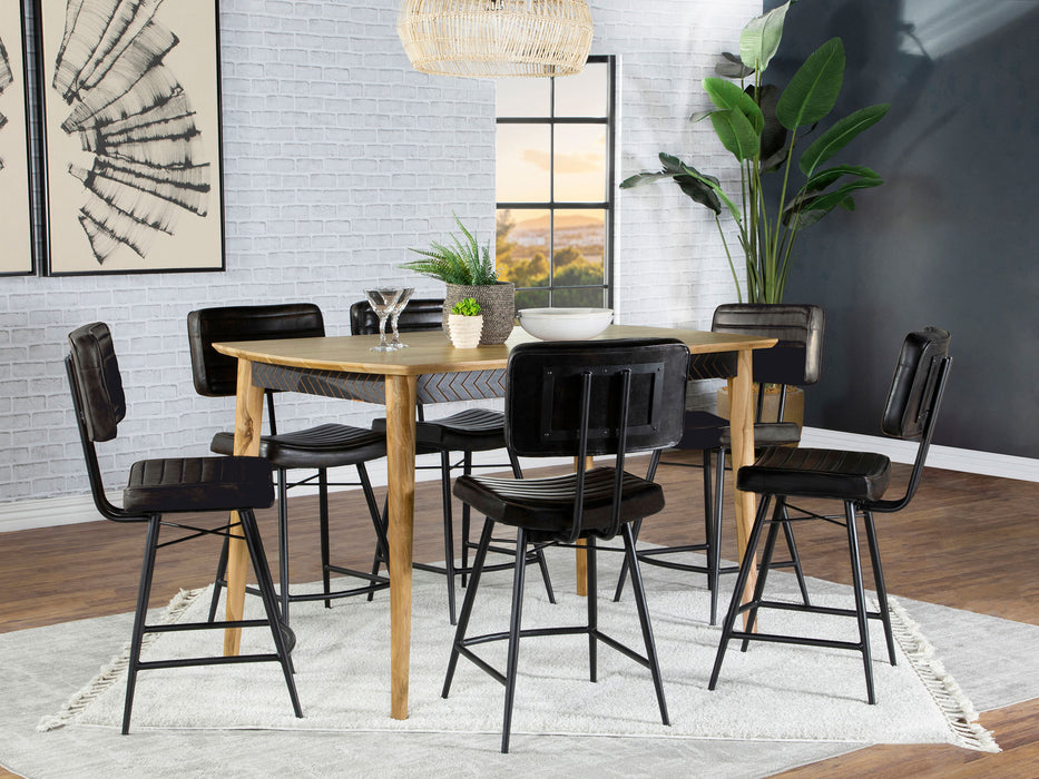 Partridge Counter Height Dining Set - De Avenue Furniture