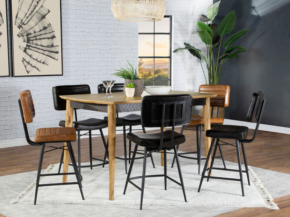 Partridge Counter Height Dining Set - De Avenue Furniture