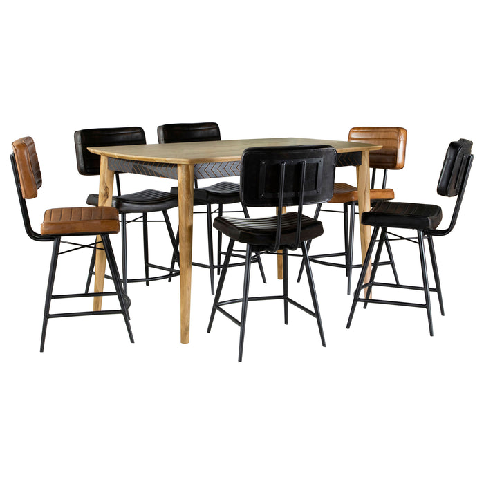 Partridge Counter Height Dining Set - De Avenue Furniture