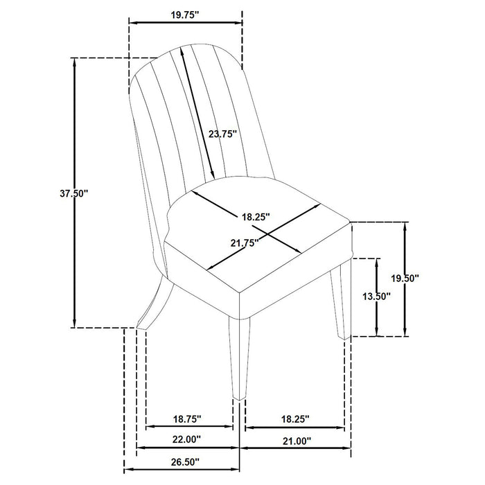 Leandro Dining Set - De Avenue Furniture