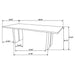 Bradshaw Dining Table - De Avenue Furniture