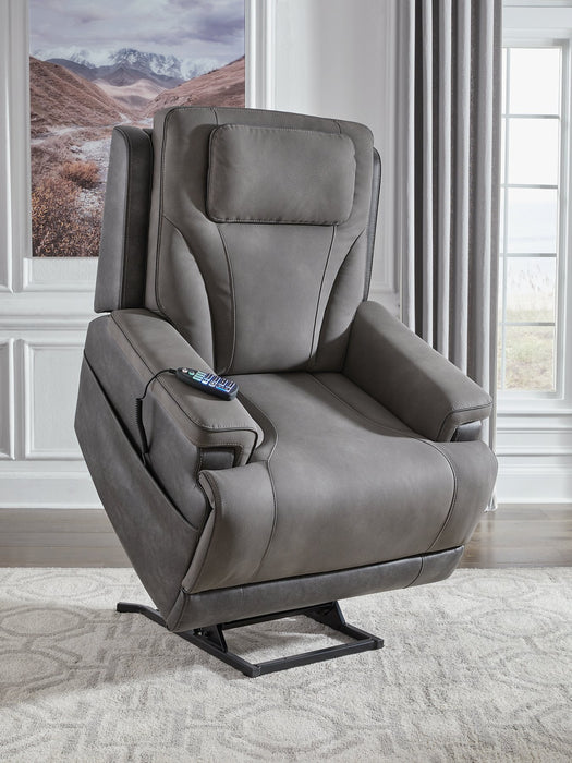 4Z-Peaceful Pause Power Lift Recliner - De Avenue Furniture
