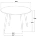 Andrews Dining Set - De Avenue Furniture