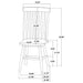 Andrews Dining Side Chair - De Avenue Furniture