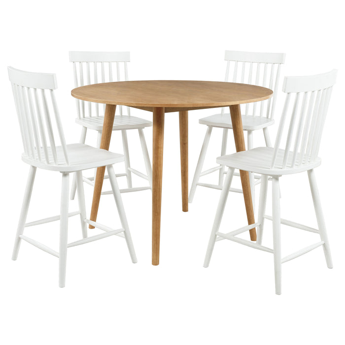 Andrews Counter Height Dining Set - De Avenue Furniture