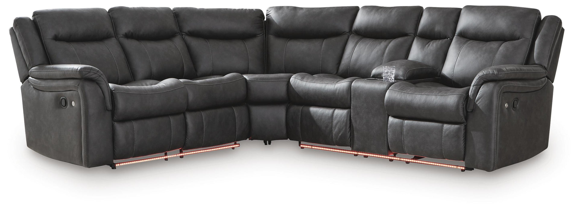 Sultan Meadow Reclining Sectional - De Avenue Furniture