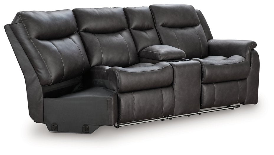 Sultan Meadow Reclining Sectional - De Avenue Furniture