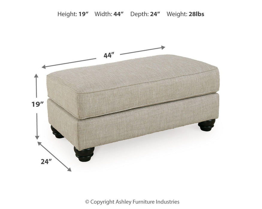 Asanti Ottoman - De Avenue Furniture