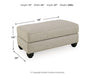 Asanti Ottoman - De Avenue Furniture