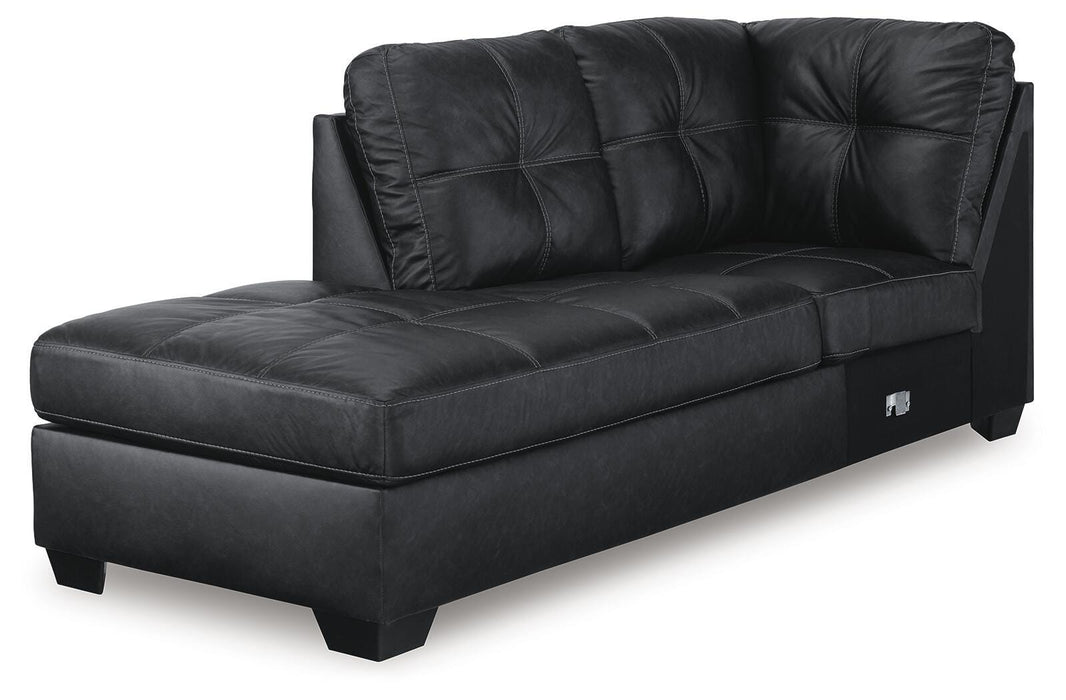 Barlin Mills Sectional with Chaise - De Avenue Furniture