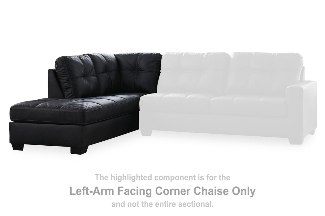 Barlin Mills Sectional with Chaise - De Avenue Furniture