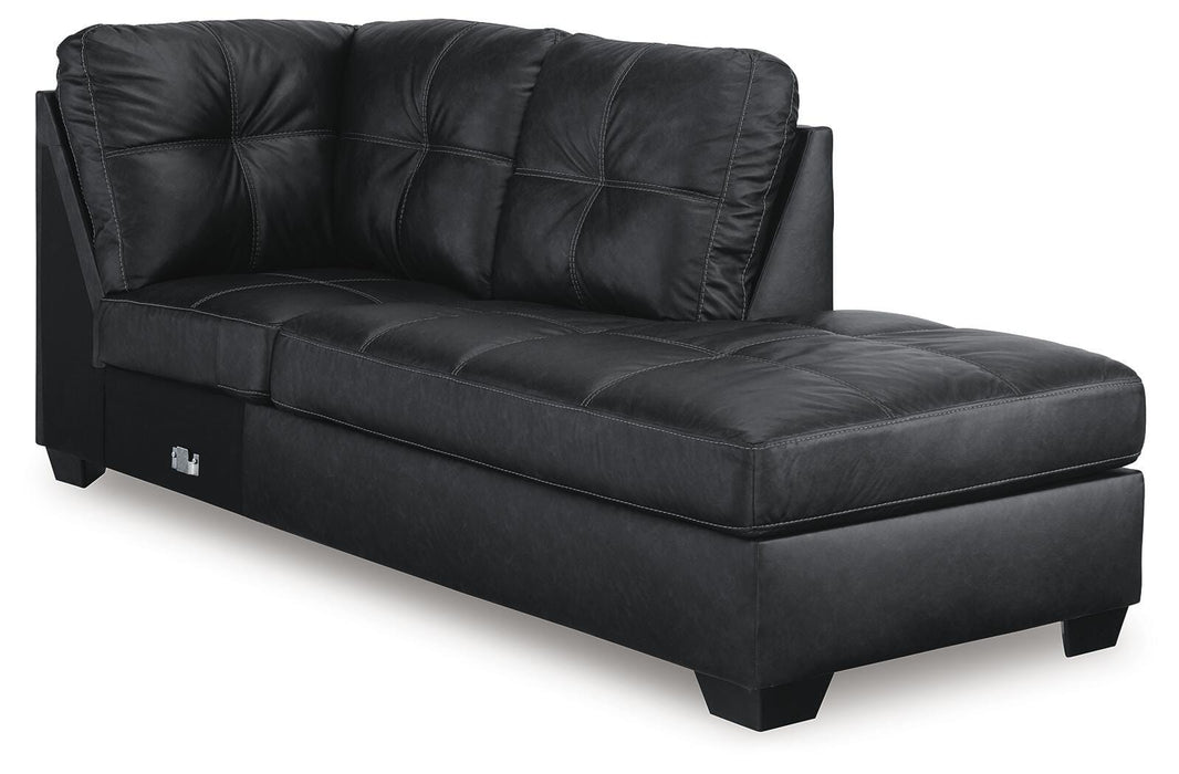 Barlin Mills Sectional with Chaise - De Avenue Furniture
