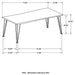Sherman Dining Table - De Avenue Furniture