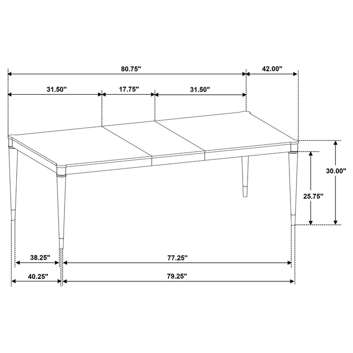 Reseda Dining Set - De Avenue Furniture