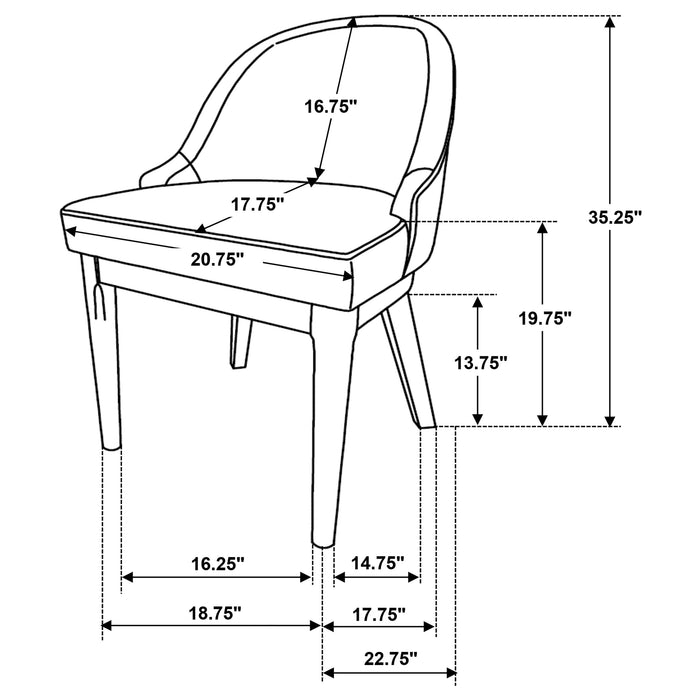 Reseda Dining Set - De Avenue Furniture