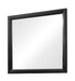 Briana Rectangle Dresser Mirror Black - De Avenue Furniture