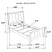 Carlton Panel Bed - De Avenue Furniture