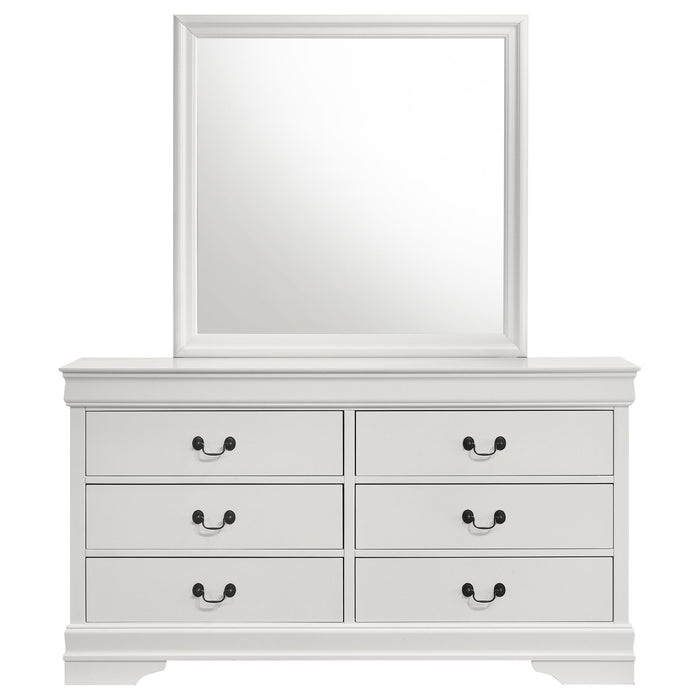 Louis Philippe Dresser with Mirror - De Avenue Furniture