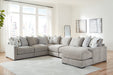 Aslan Court Sectional with Chaise - De Avenue Furniture