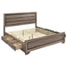 Kauffman Panel Platform Storage Bed - De Avenue Furniture