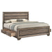 Kauffman Panel Platform Storage Bed - De Avenue Furniture