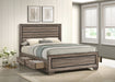 Kauffman Panel Platform Storage Bed - De Avenue Furniture