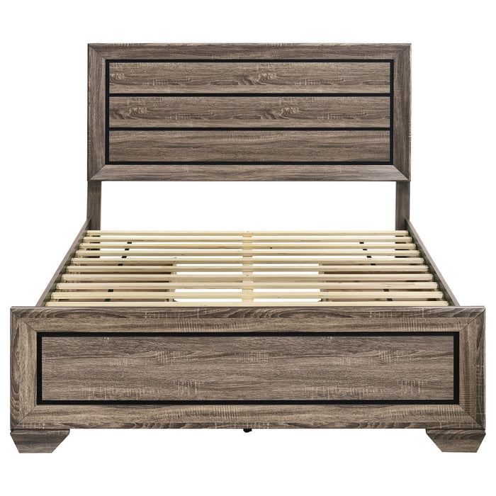 Kauffman Panel Platform Storage Bed - De Avenue Furniture
