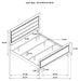 Kauffman Panel Bed - De Avenue Furniture