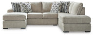 Calnita Sectional with Chaise - De Avenue Furniture