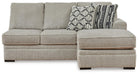 Calnita Sectional with Chaise - De Avenue Furniture