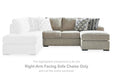 Calnita Sectional with Chaise - De Avenue Furniture