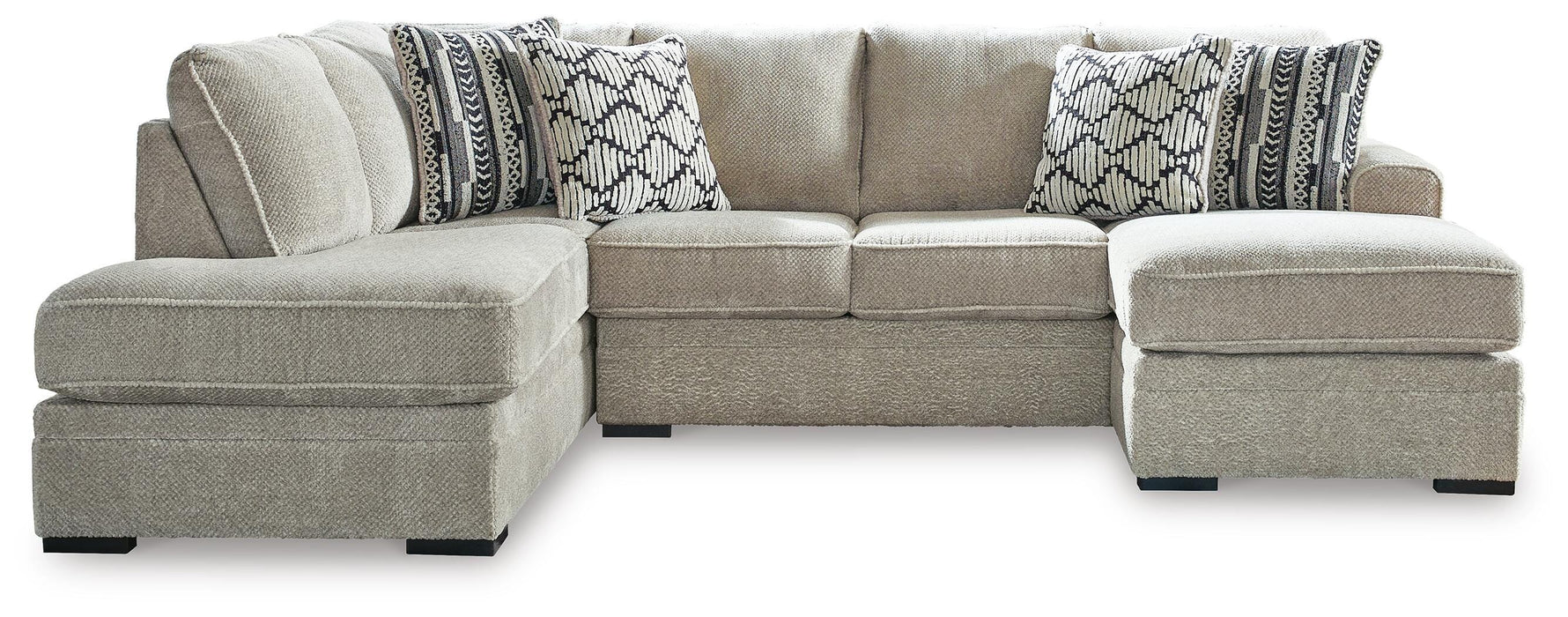 Calnita Sectional with Chaise - De Avenue Furniture
