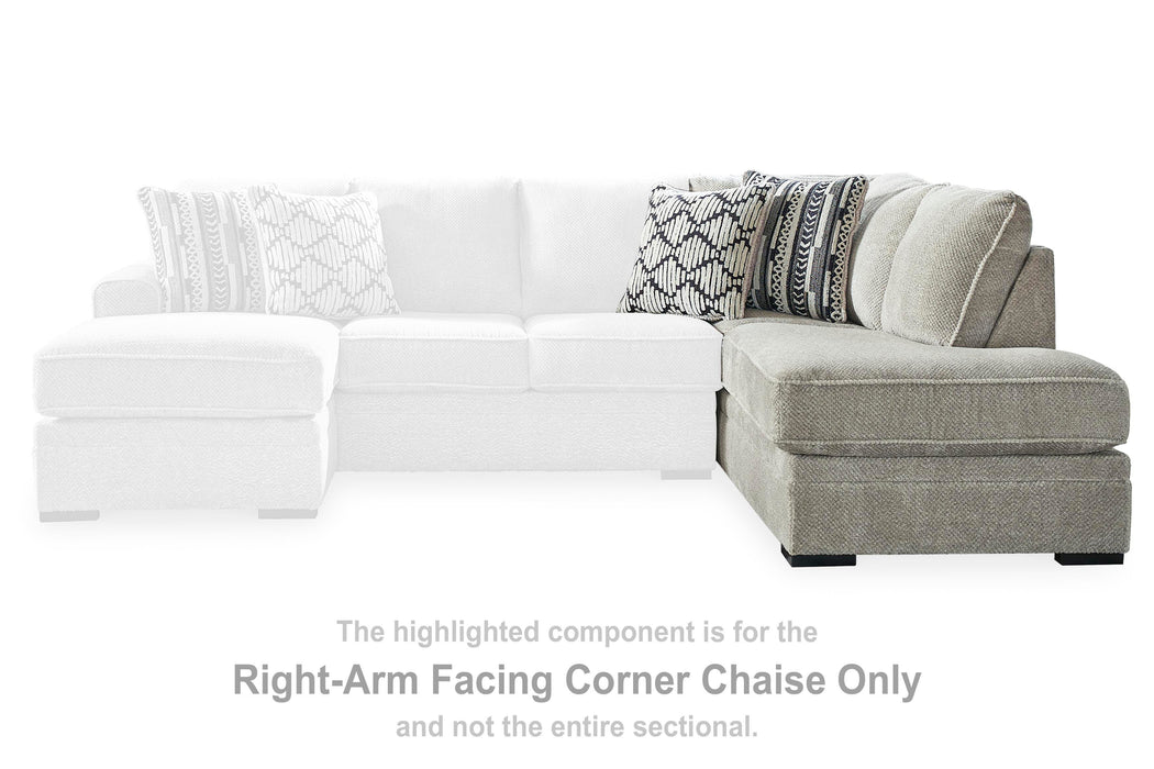 Calnita Sectional with Chaise - De Avenue Furniture