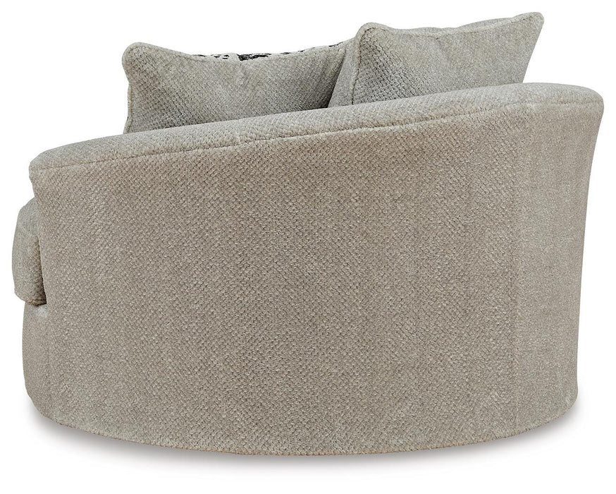 Calnita Oversized Swivel Accent Chair - De Avenue Furniture