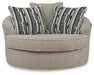 Calnita Oversized Swivel Accent Chair - De Avenue Furniture