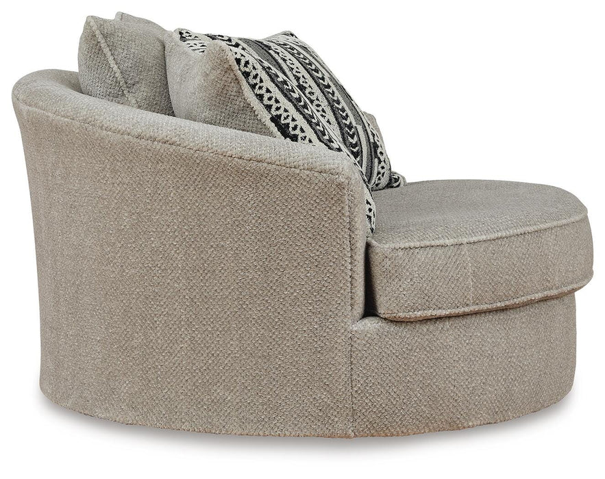 Calnita Oversized Swivel Accent Chair - De Avenue Furniture