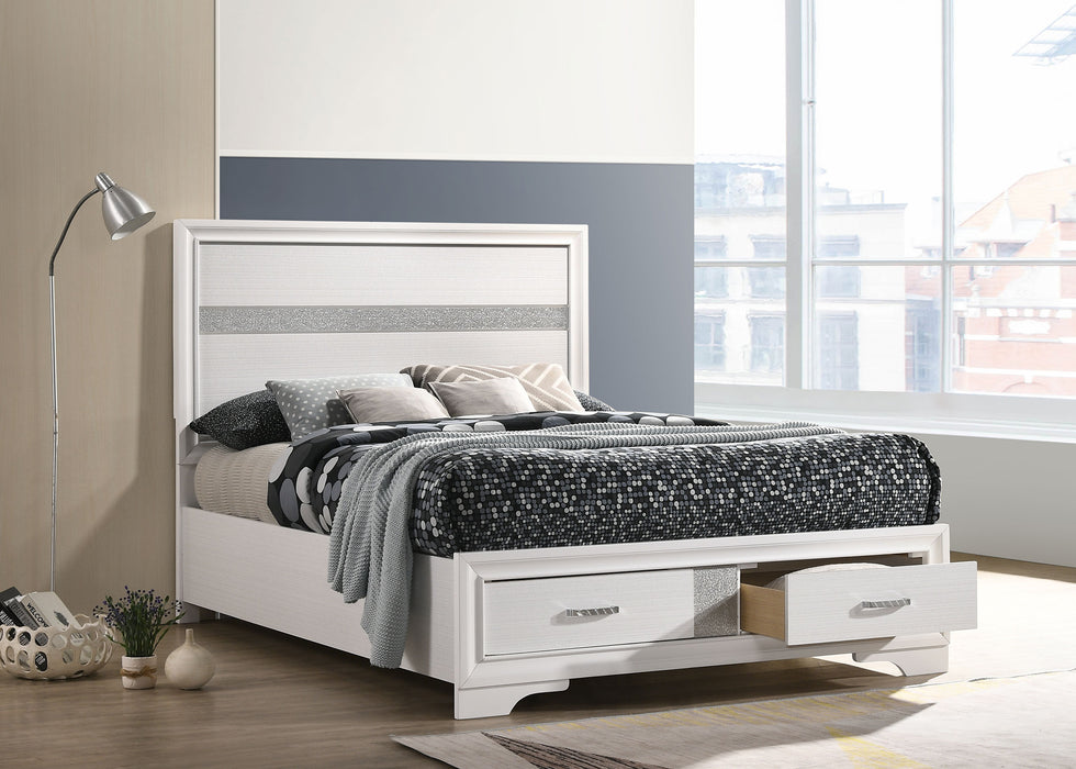 Miranda Panel Platform Storage Bed - De Avenue Furniture
