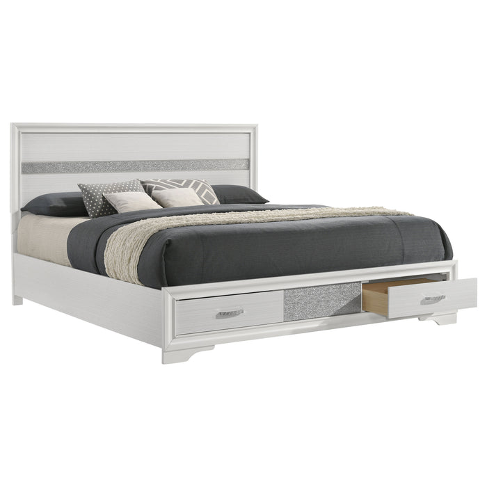 Miranda Panel Platform Storage Bed - De Avenue Furniture
