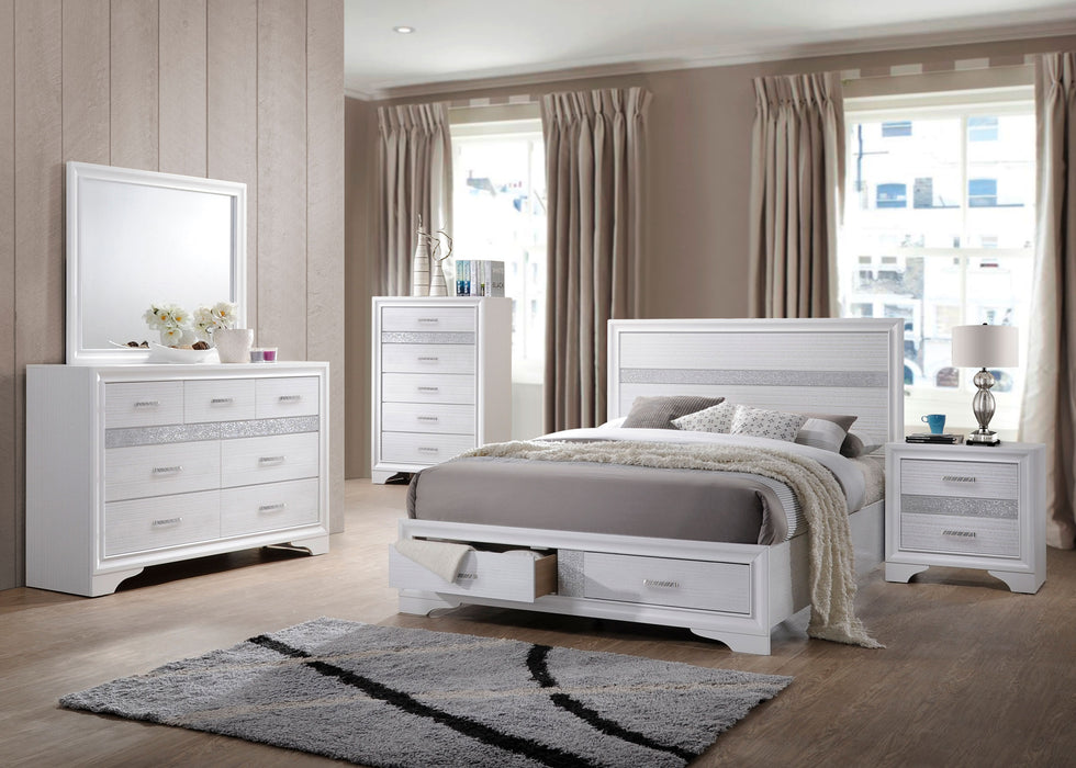 Miranda Panel Platform Storage Bed - De Avenue Furniture