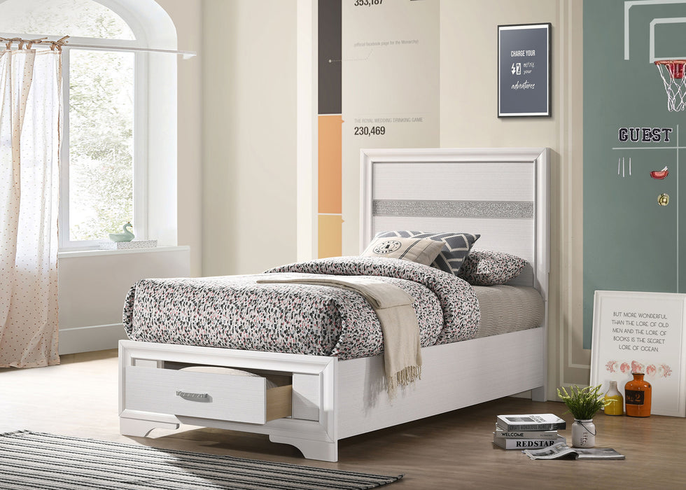 Miranda Panel Platform Storage Bed - De Avenue Furniture