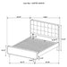 Robyn Panel Platform Bed - De Avenue Furniture