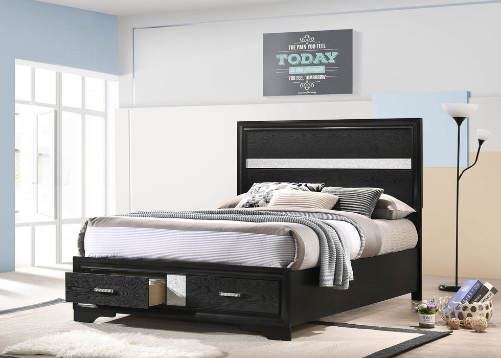 Miranda Panel Platform Storage Bed - De Avenue Furniture