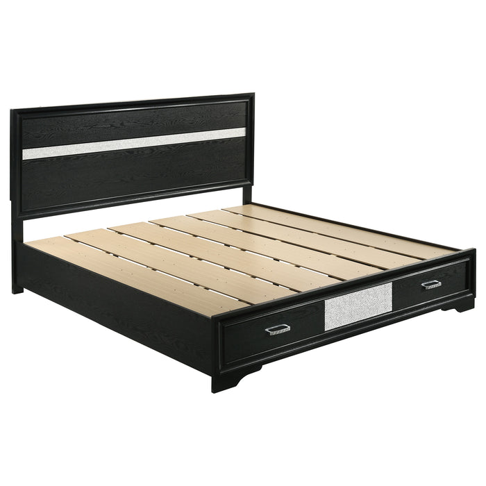 Miranda Panel Platform Storage Bed - De Avenue Furniture