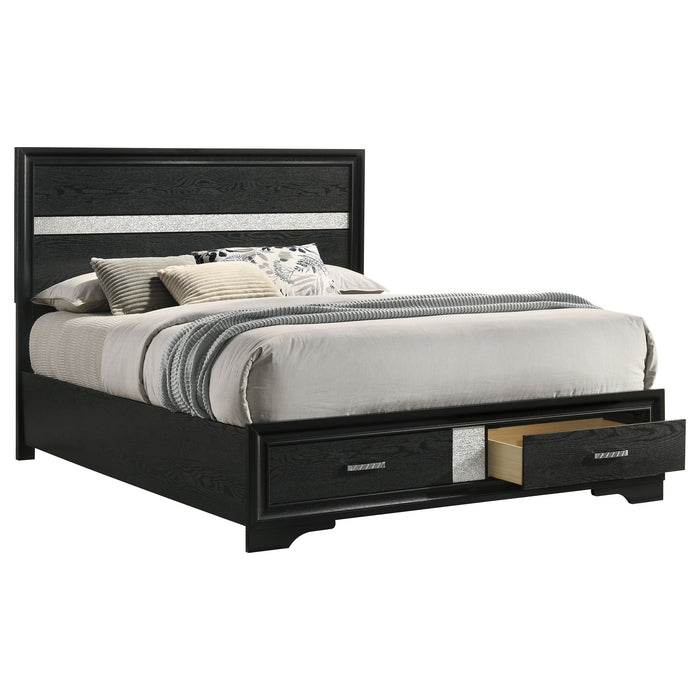 Miranda Panel Platform Storage Bed - De Avenue Furniture